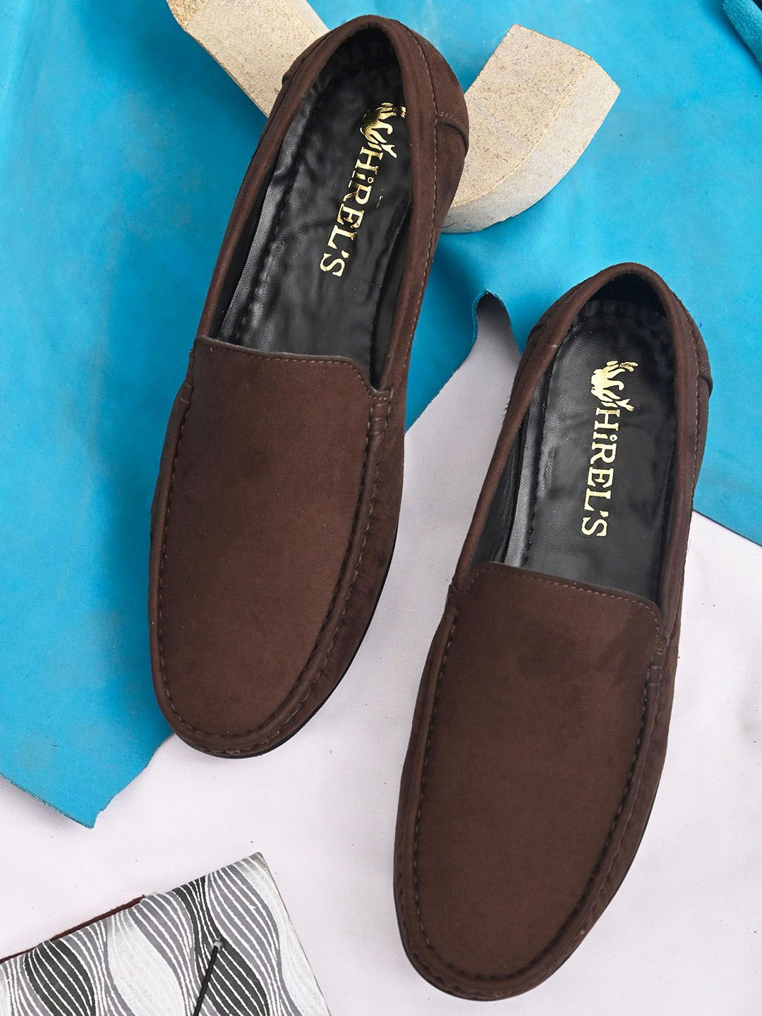 Hirels Men Suede Loafers