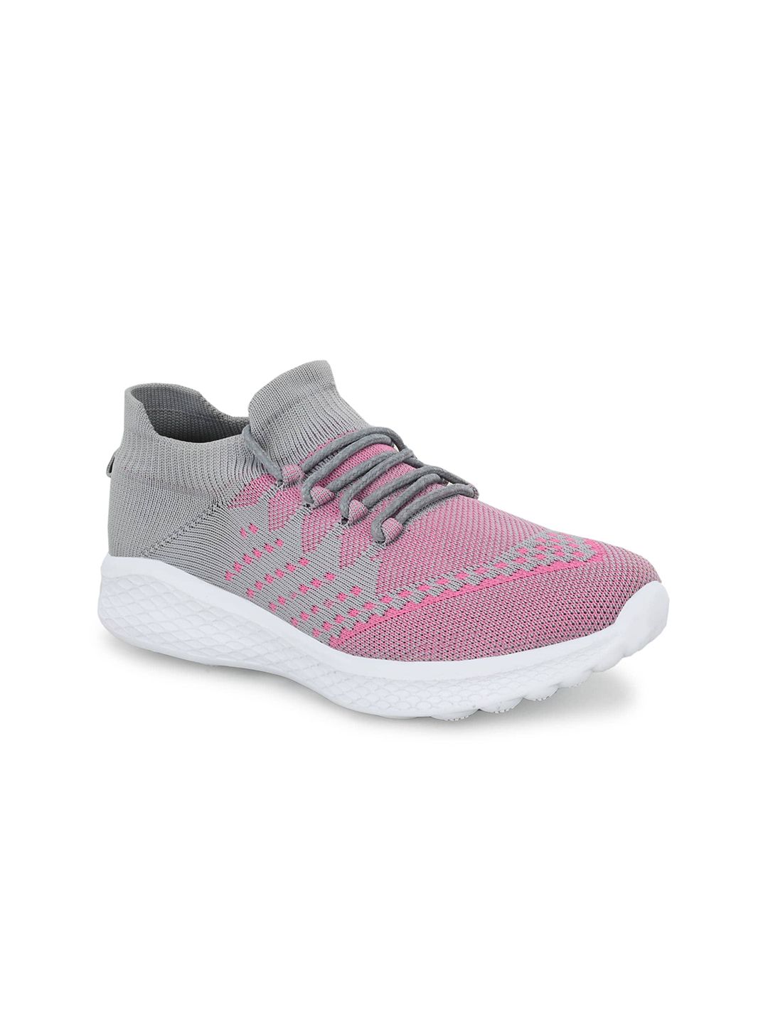 Mast & Harbour Women Pink Printed Slip-On Sneakers Price in India