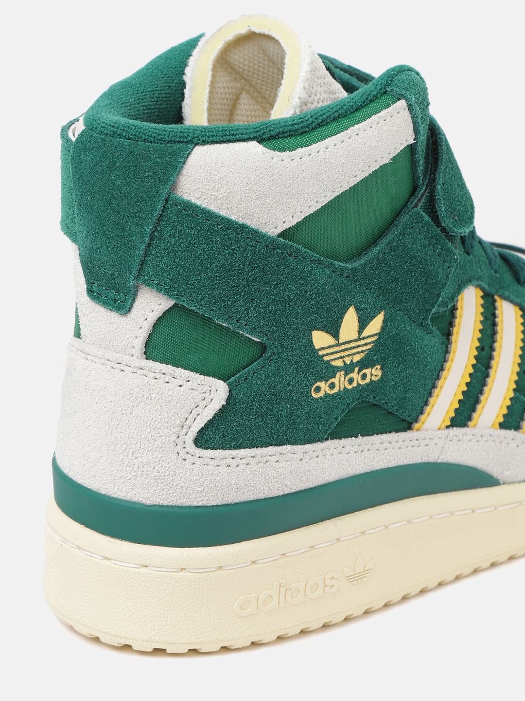 Buy ADIDAS Originals Men Colourblocked Forum 84 HI Mid-Top