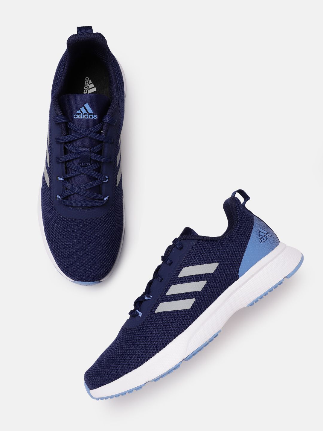 ADIDAS Men Woven Design Glowrun Reflective Running Shoes