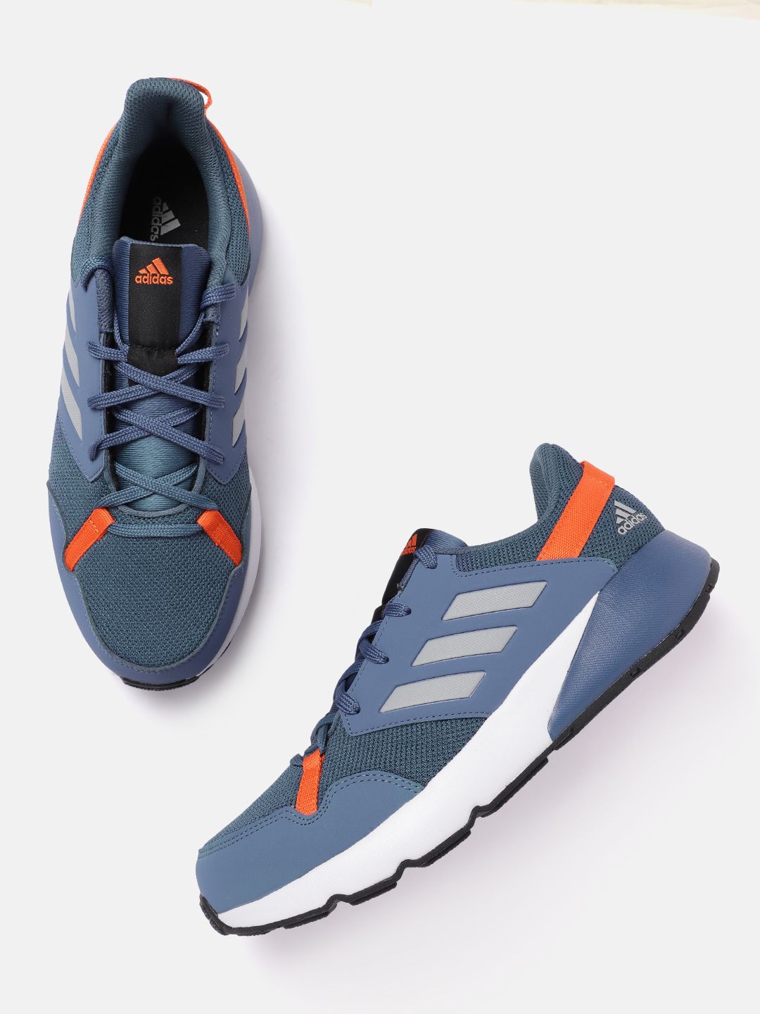 ADIDAS Men Woven Design CyberRun Running Shoes