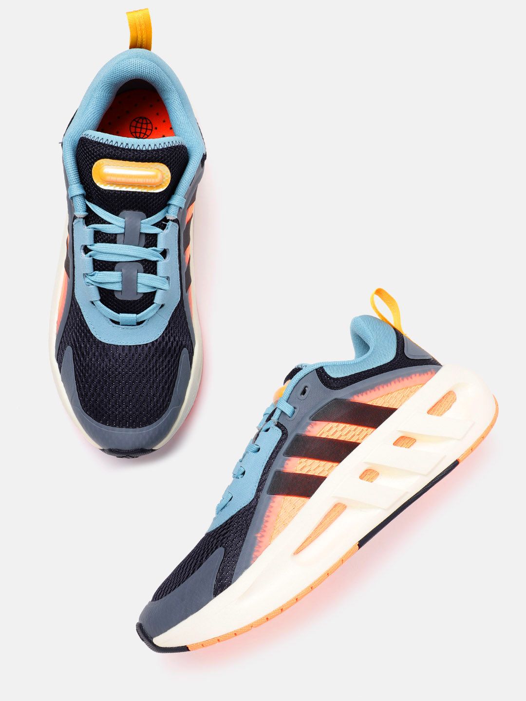 Buy ADIDAS Men Colourblocked Ventador Climacool Running Shoes