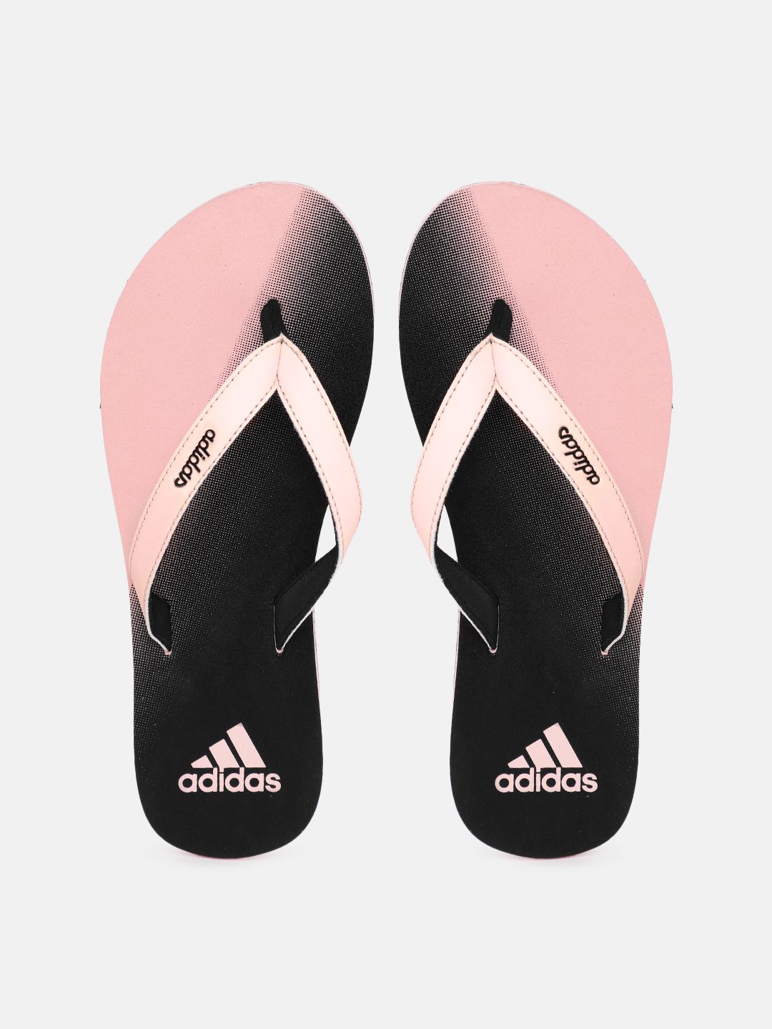 ADIDAS Women Brand Logo Printed Galacto Thong Flip-Flops