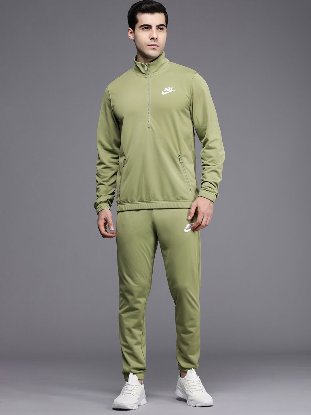 lime green nike tracksuit
