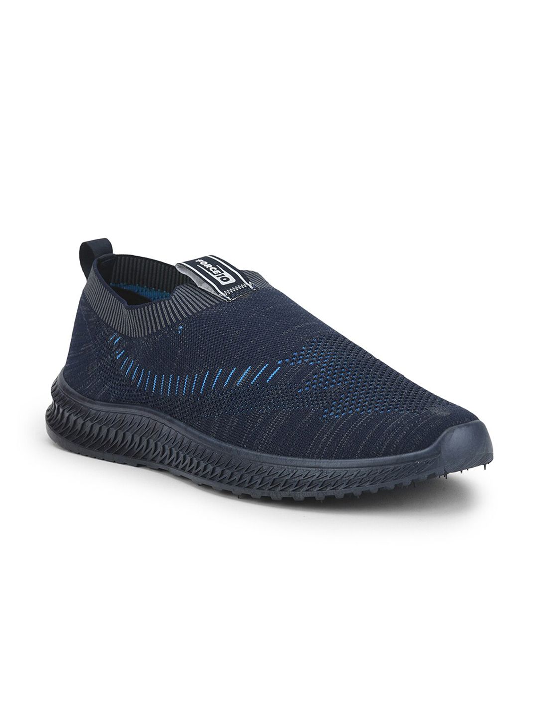 Liberty Men Navy Blue Running Shoes