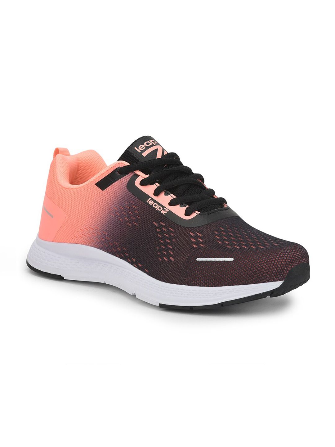 Liberty Women Peach-Coloured Mesh Running Non-Marking Shoes Price in India