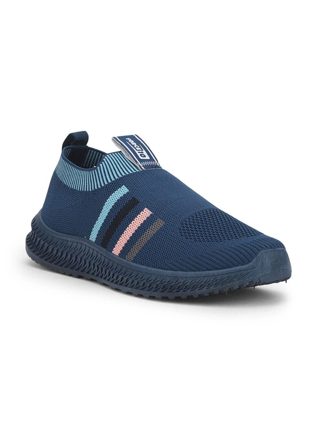 Liberty Women Blue Mesh Running Non-Marking Shoes Price in India