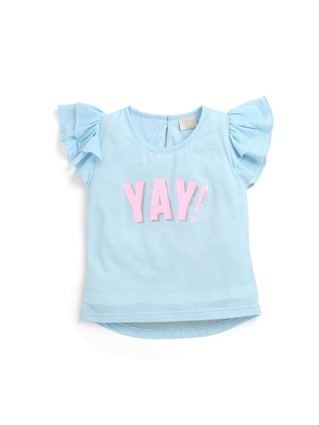 Tiny Girl Girls Blue Printed Top