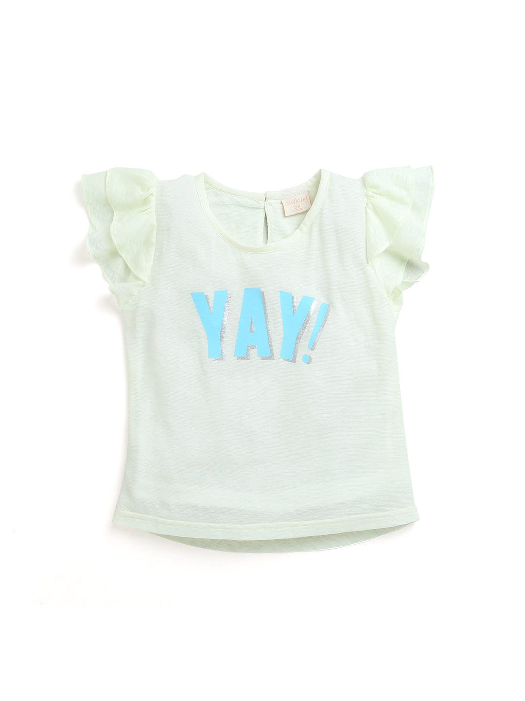 Tiny Girl Girls Green Printed Top
