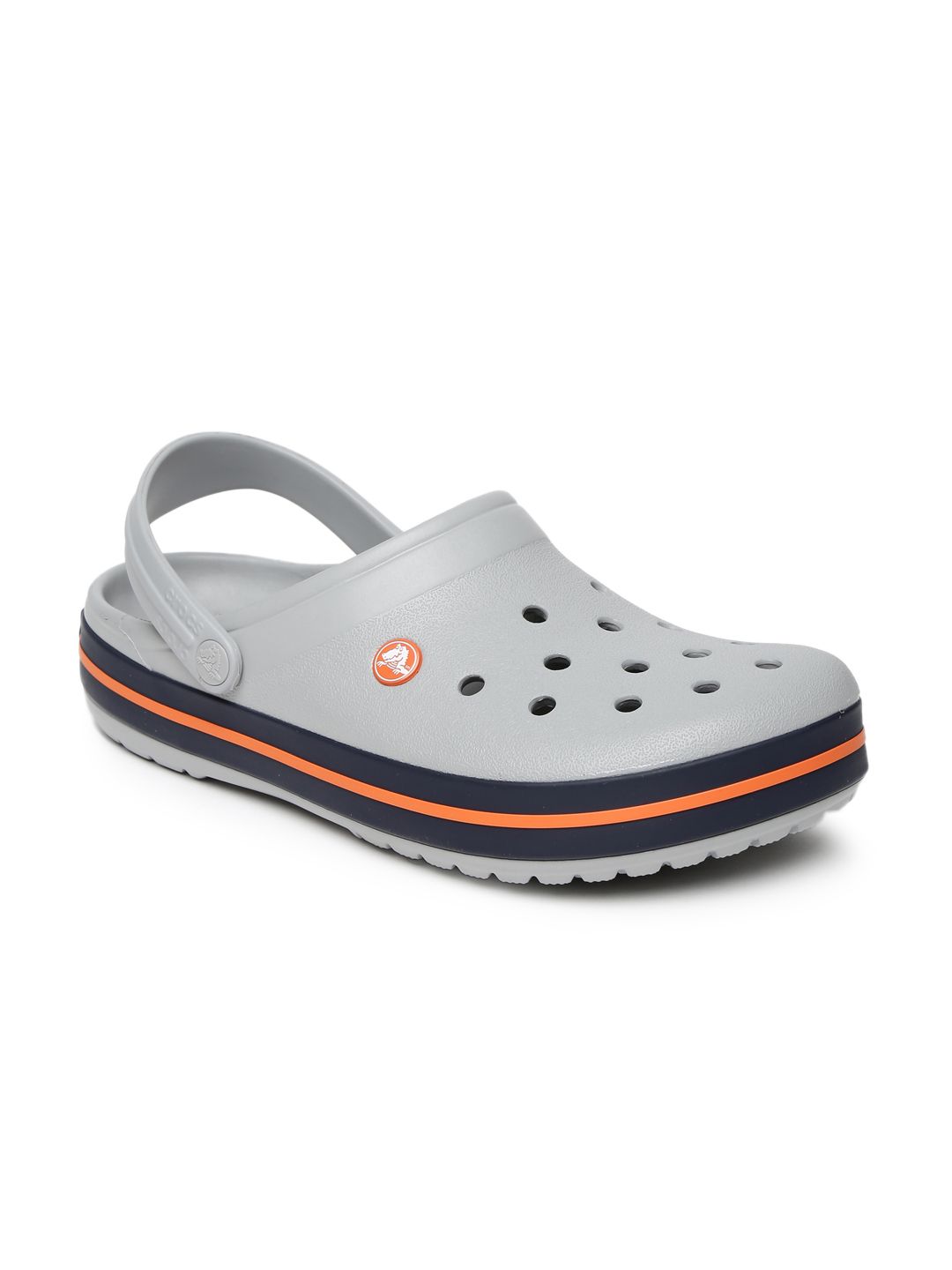 Crocs Unisex Grey Crocband Clogs