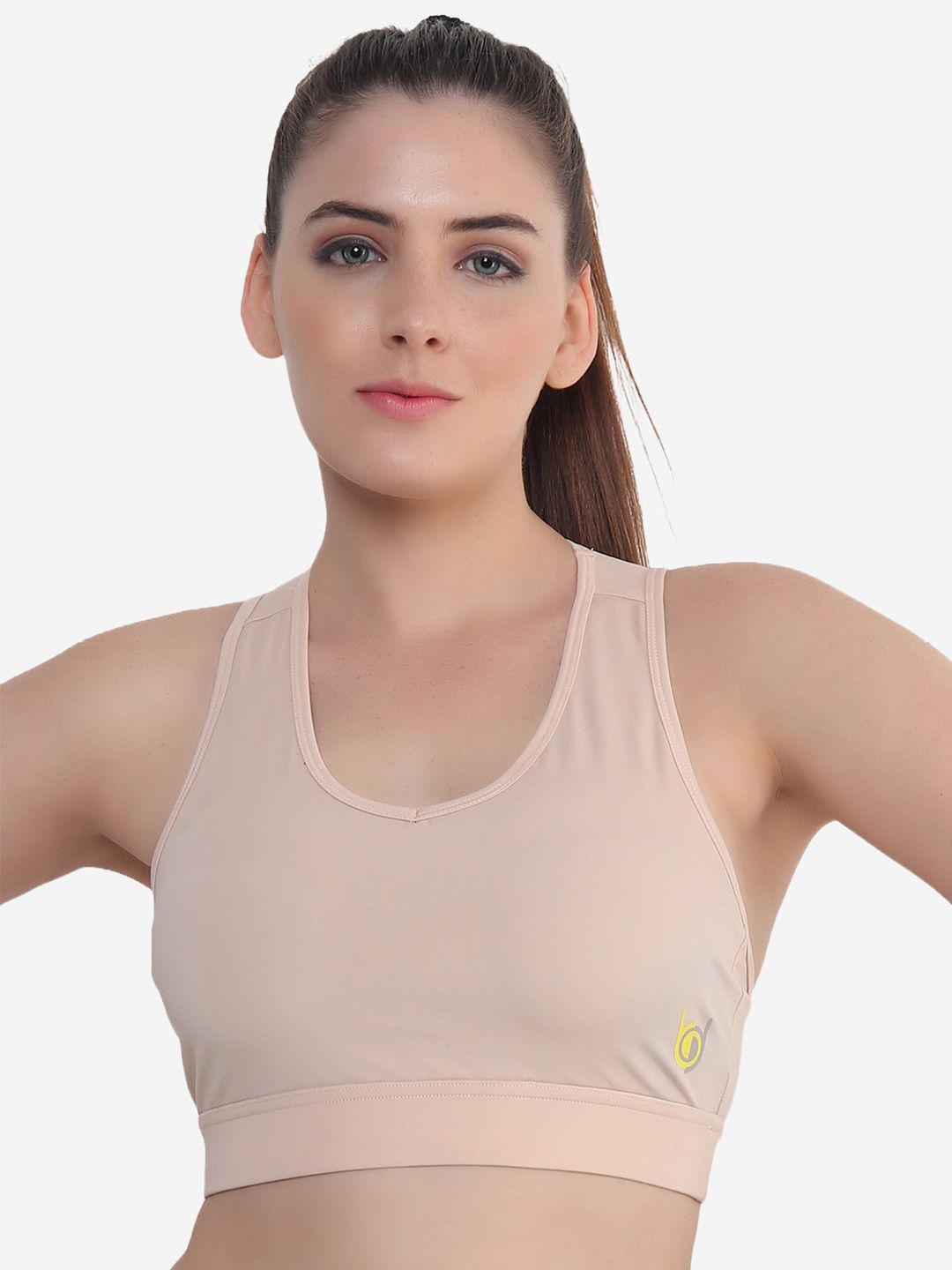 Beau Design Peach-Coloured Bra Price in India