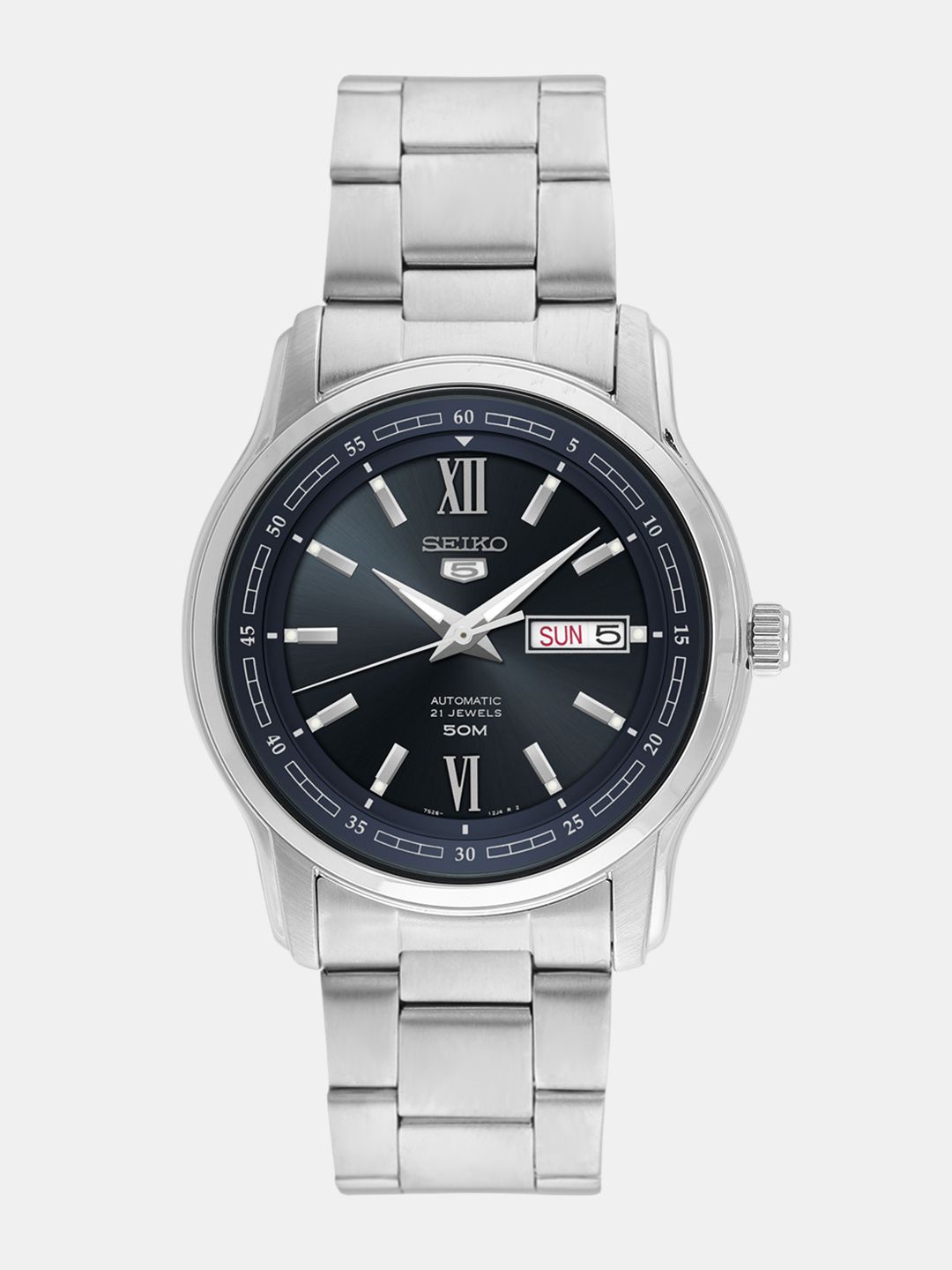 SEIKO SEIKO Men Navy Dial Watch SNKP17K1