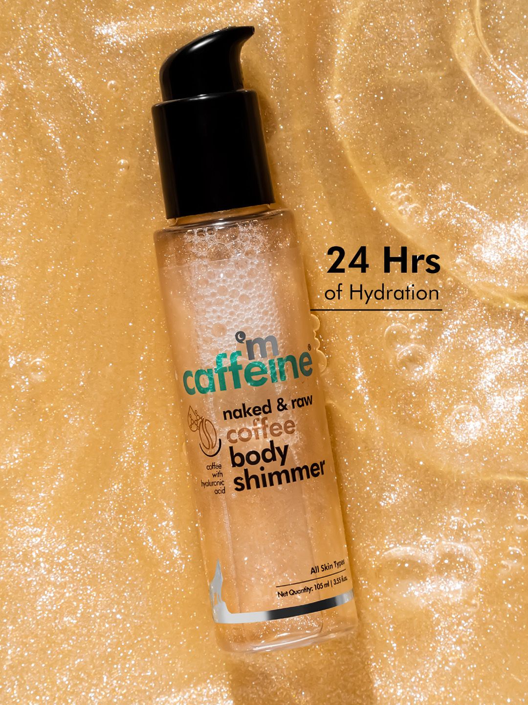 MCaffeine Coffee Body Shimmer 105 ml deal from myntra