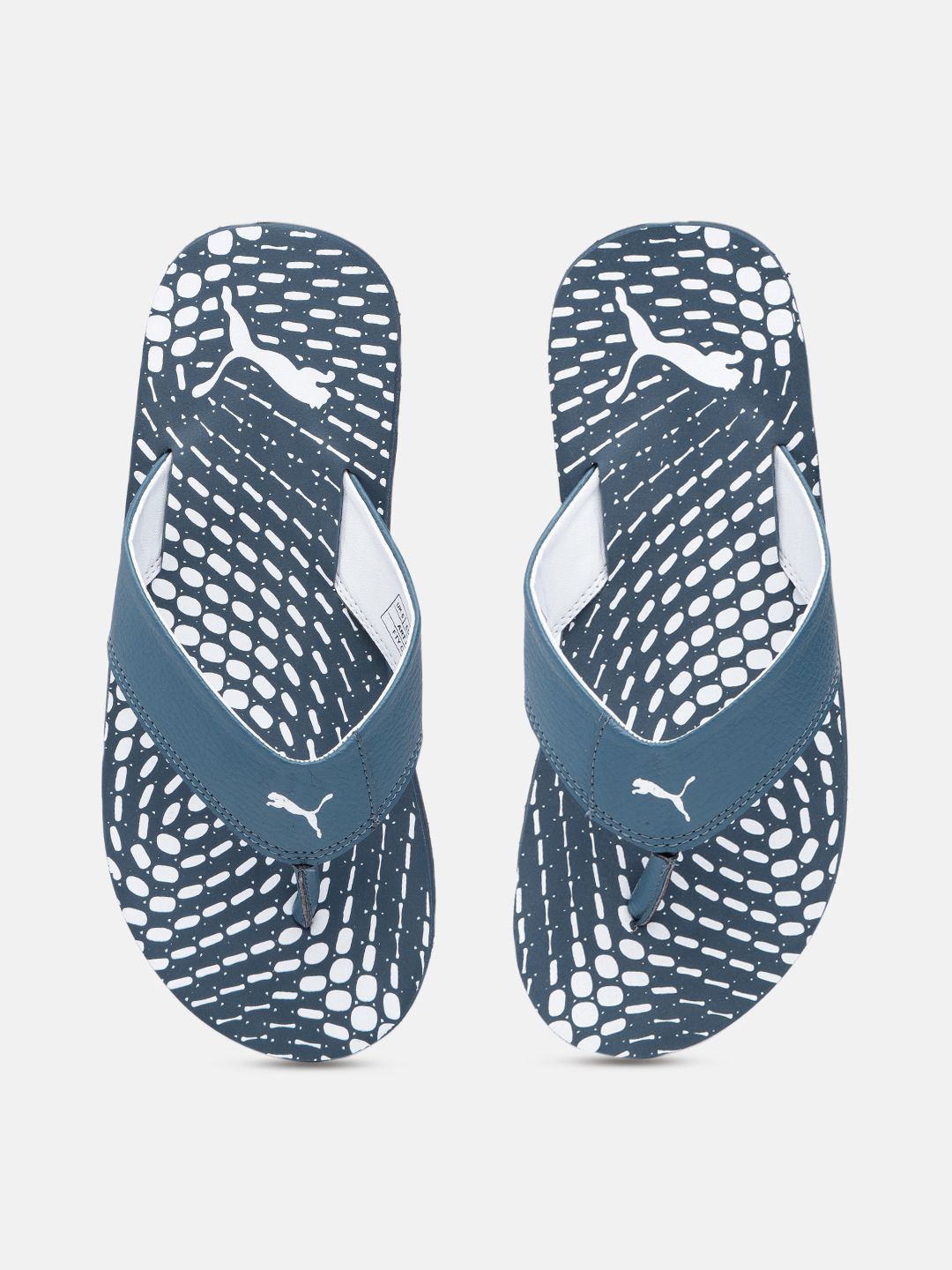 Puma Men Grey Deed V3 Printed Thong Flip-Flops - Price History
