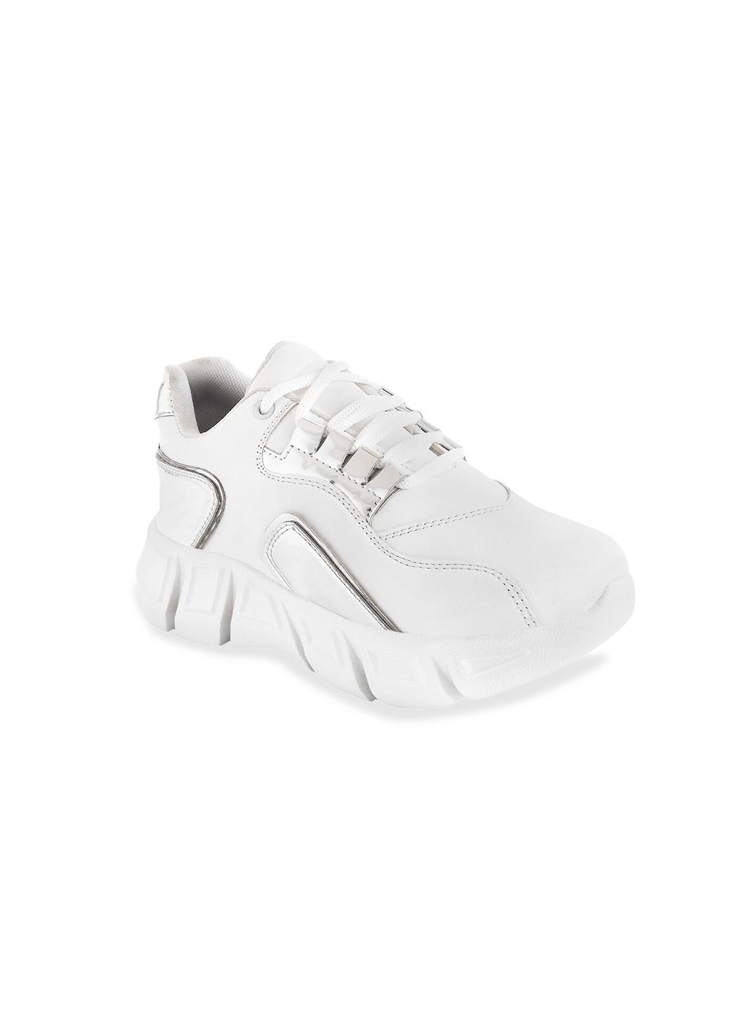 Shoetopia Women White Walking Non-Marking Shoes Price in India