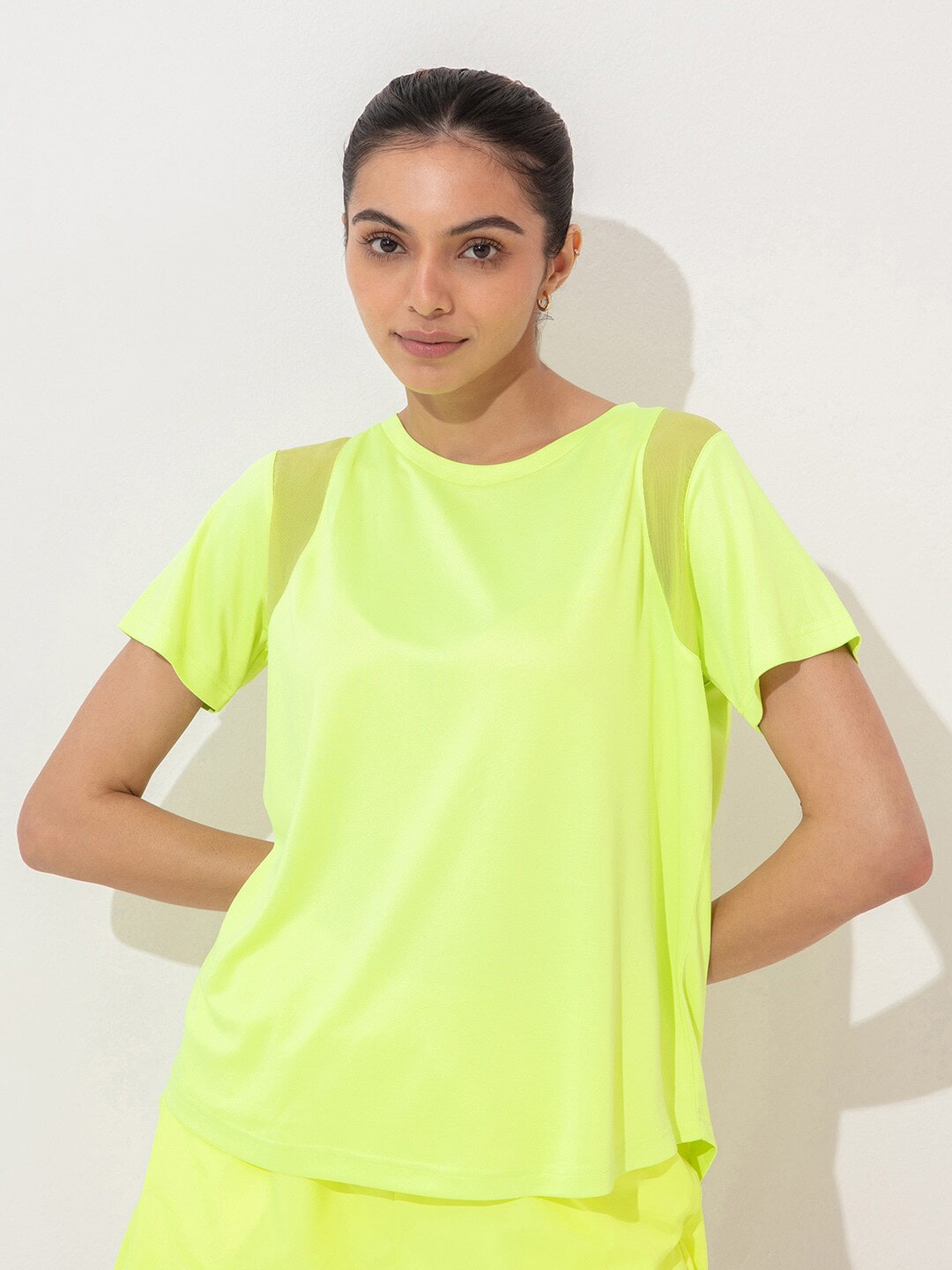 KICA Women Yellow T-shirt Price in India