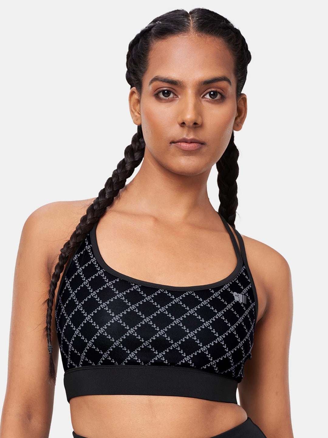 The Souled Store Black Graphic Bra Underwired Price in India