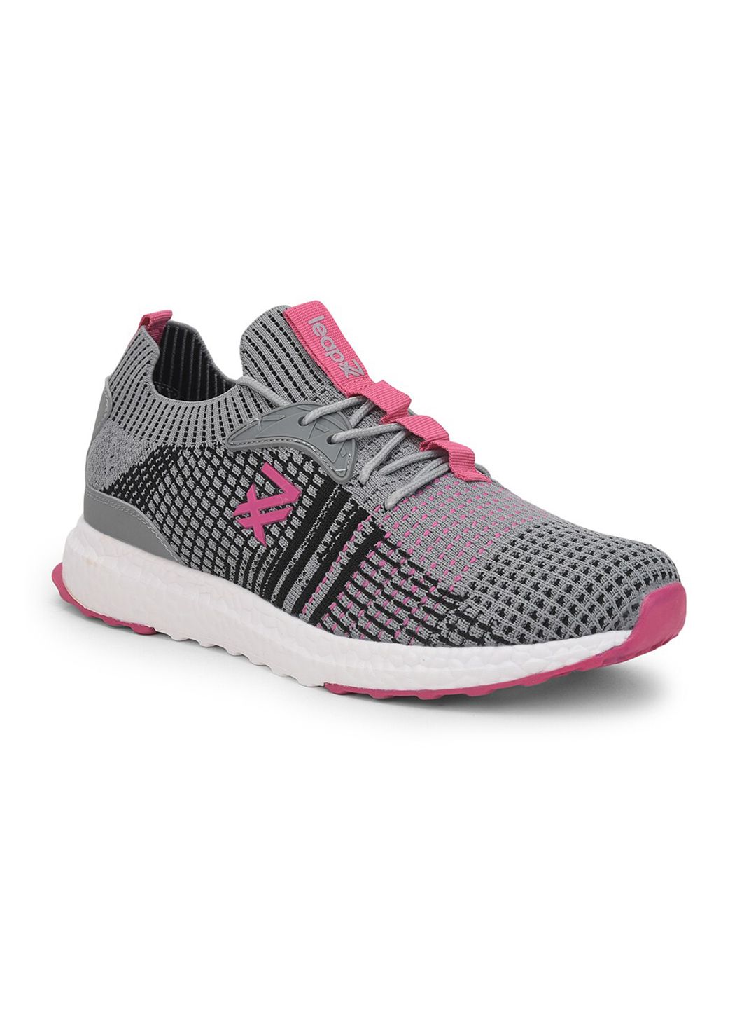 Liberty Women Pink Mesh Running Non-Marking Shoes Price in India