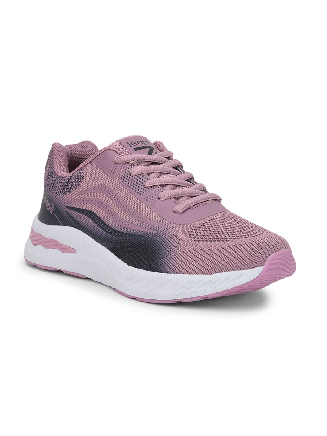 Liberty Women Purple Mesh Running Non-Marking Shoes Price in India