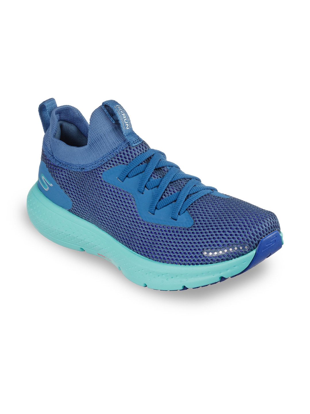 Skechers Women Go Run Supersonic - Apex Blue Running Non-Marking Shoes