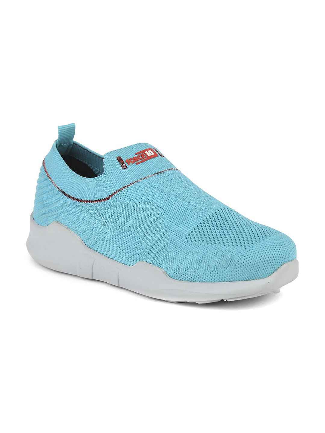 Liberty Women Green Mesh Walking Non-Marking Shoes Price in India