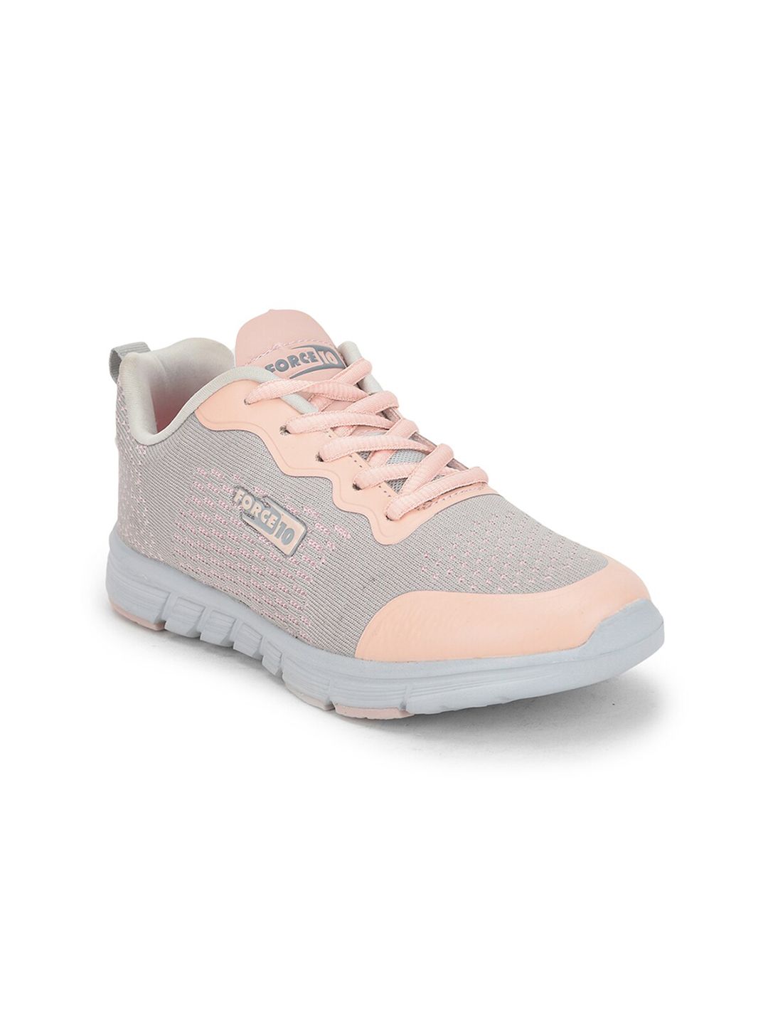 Liberty Women Pink Mesh Walking Non-Marking Shoes Price in India