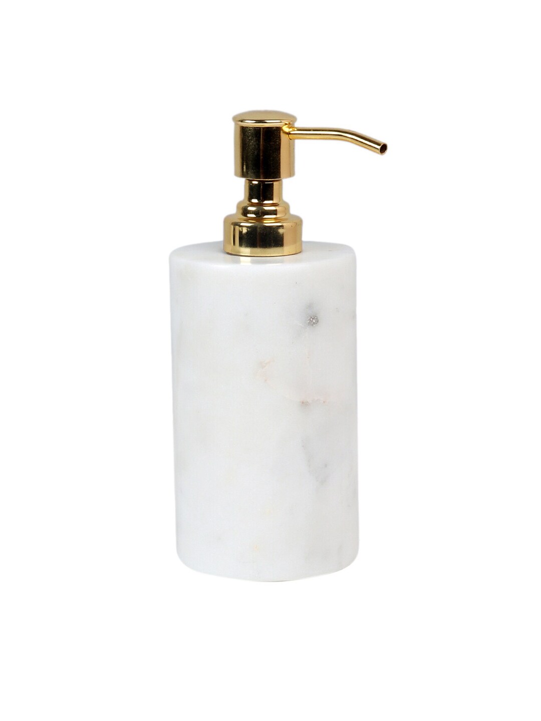 NikkisPride White Solid Marble Soap Dispenser Price in India
