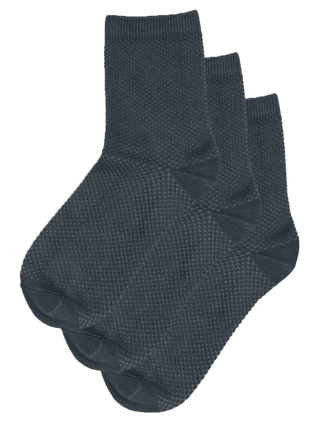 TOFFCRAFT Men Pack Of 3 Patterned Above Ankle-Length Cotton Socks