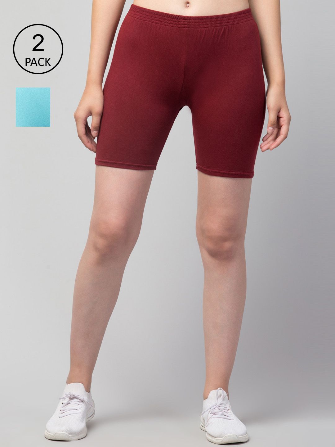 Apraa & Parma Women  Slim Fit Cycling Sports Shorts Price in India