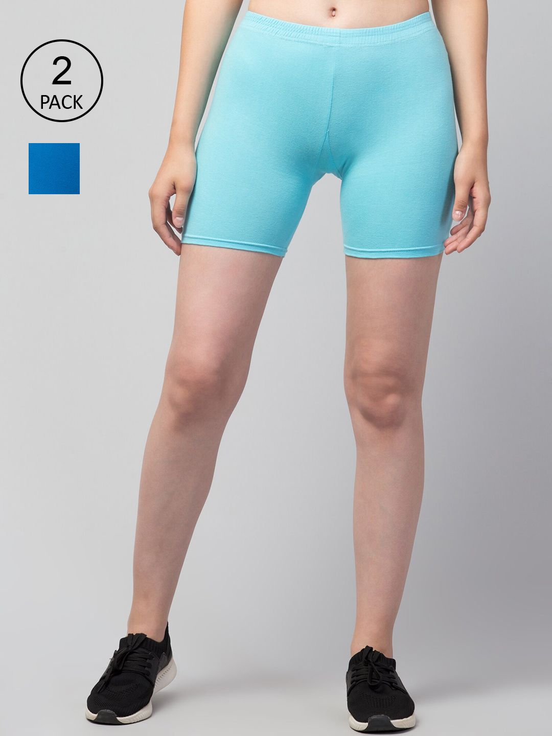 Apraa & Parma Women  Slim Fit Cycling Sports Shorts Price in India