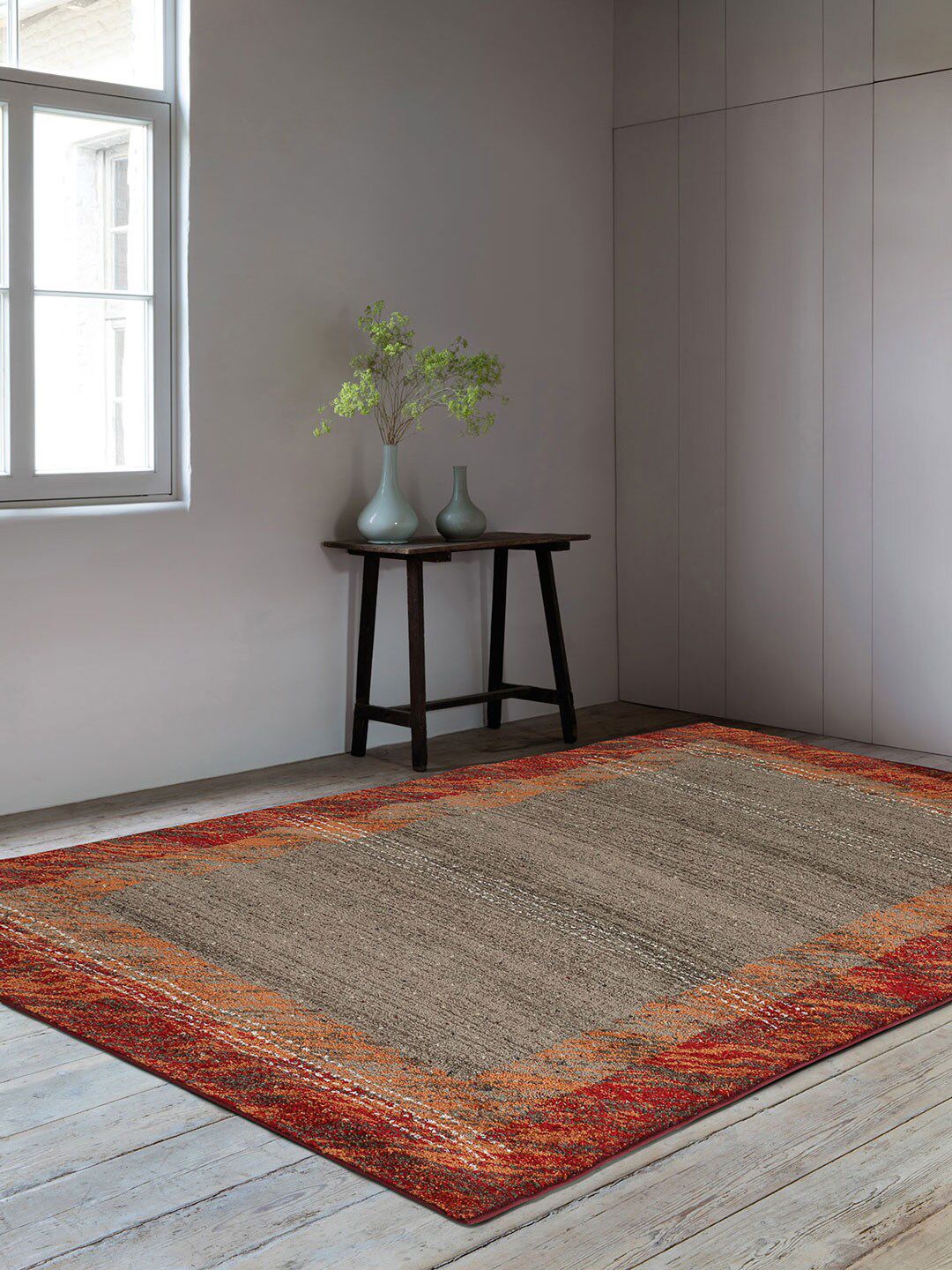 DDecor  Printed Rectangular Stellar Medium Rug Price in India