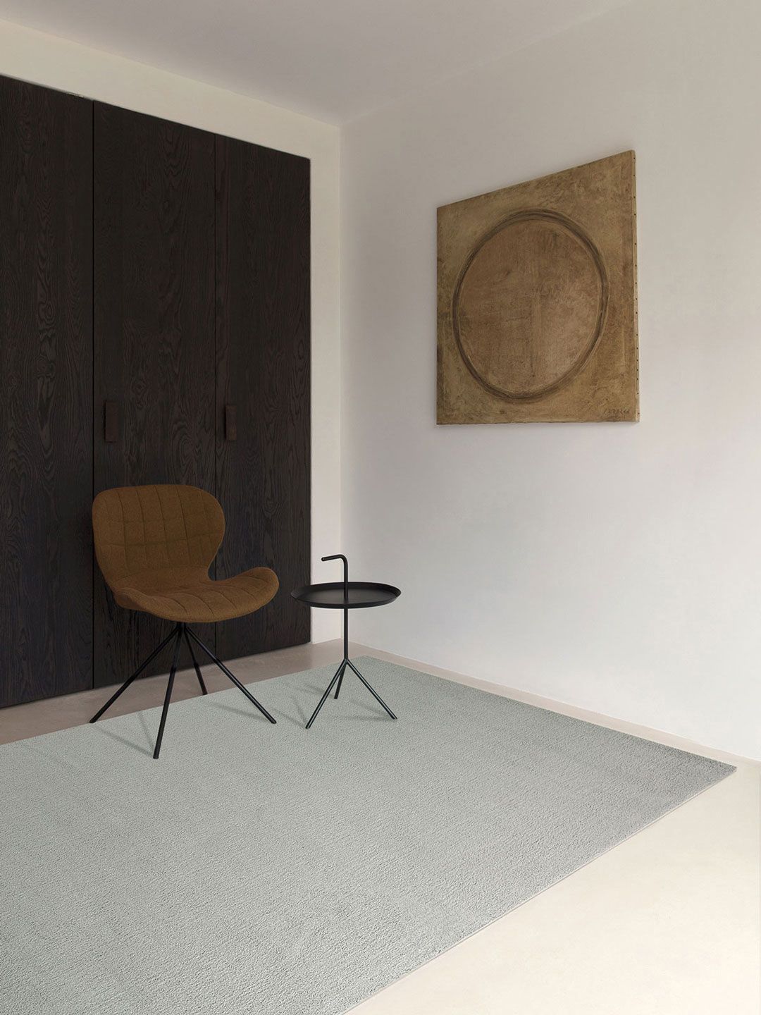 DDecor Grey Solid Carpet Price in India