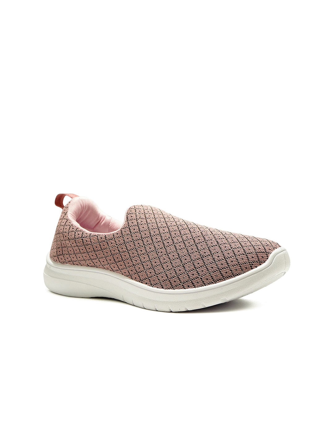 ASIAN Woman Pink Slip-On Sneakers Price in India