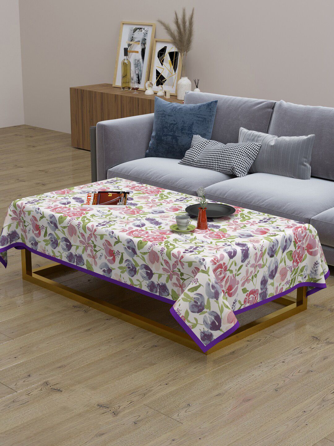 Gulaab Jaipur Printed Cotton Table Cover Price in India