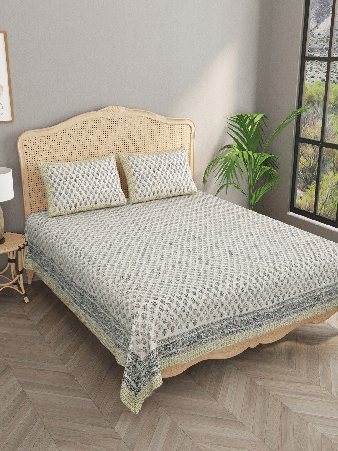 Gulaab Jaipur Printed Bed Covers Price in India