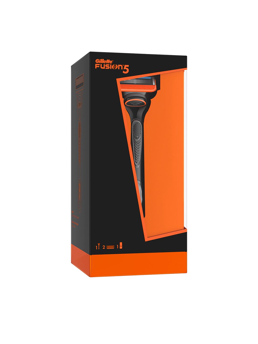 Buy Gillette Men Fusion5 Premium Gift Set - 1 Handle, 2 Fusion