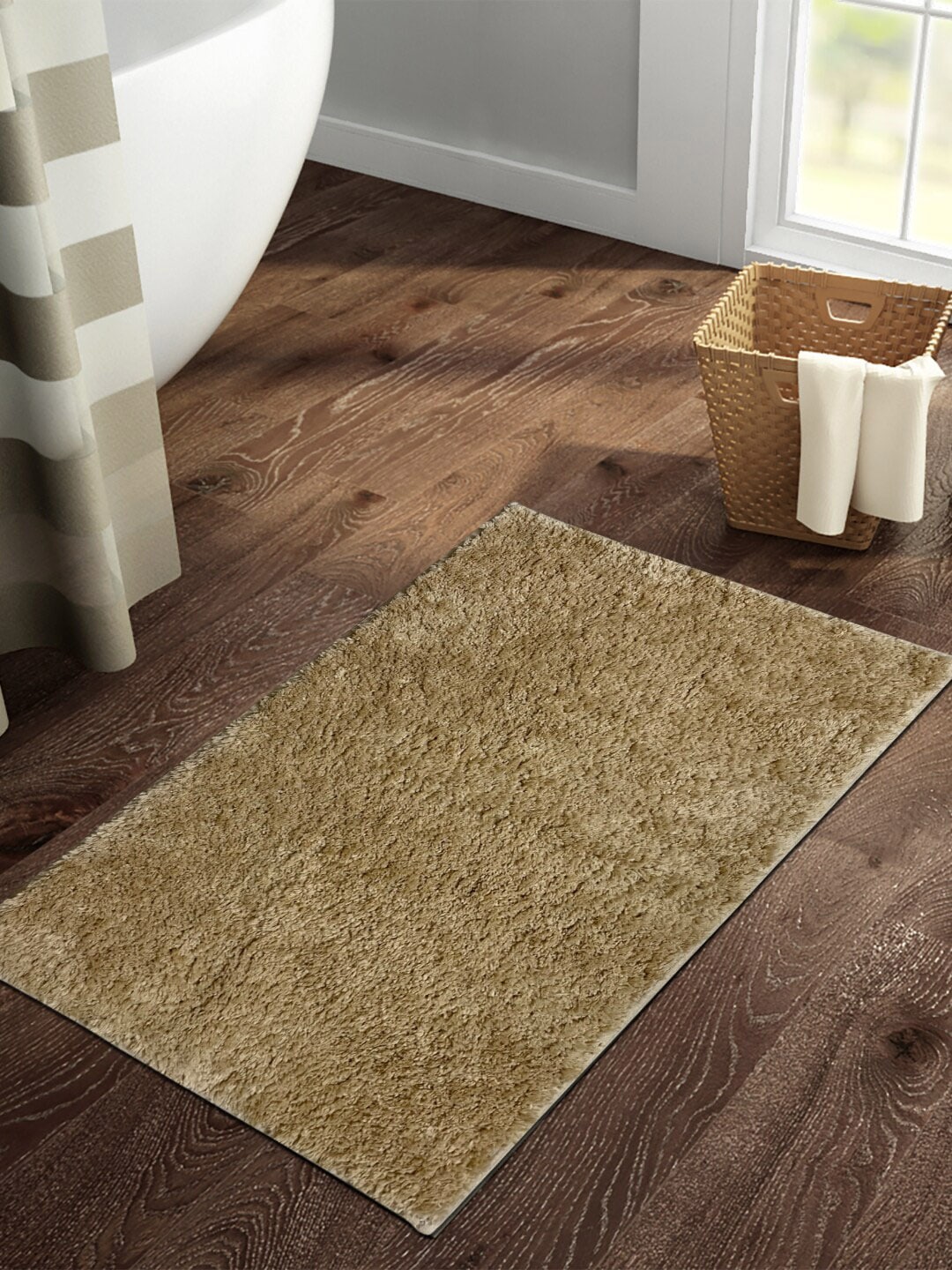 SPACES Solid 1420 GSM Bath Rug Price in India