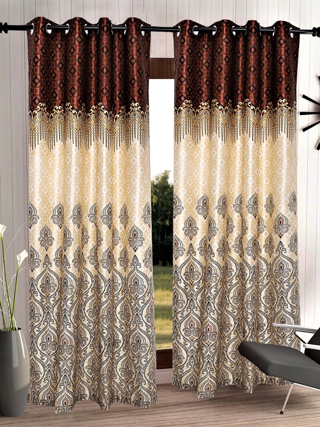 Home Sizzler Ethnic Motifs Door Curtains Price in India