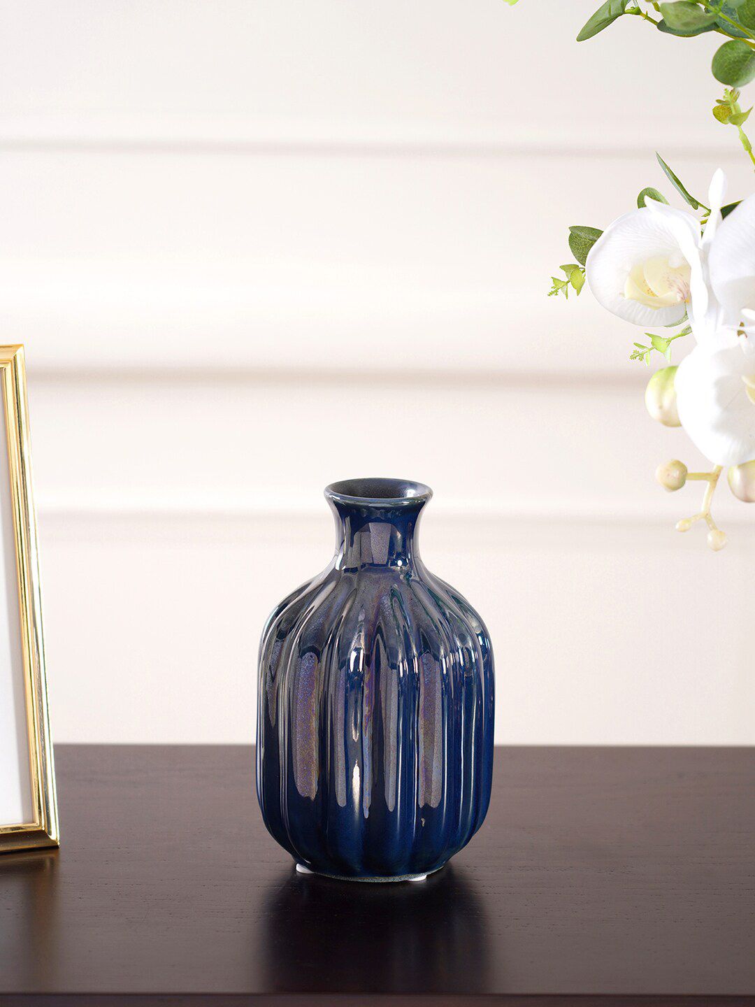 Pure Home and Living Solid Glass Vase Price in India