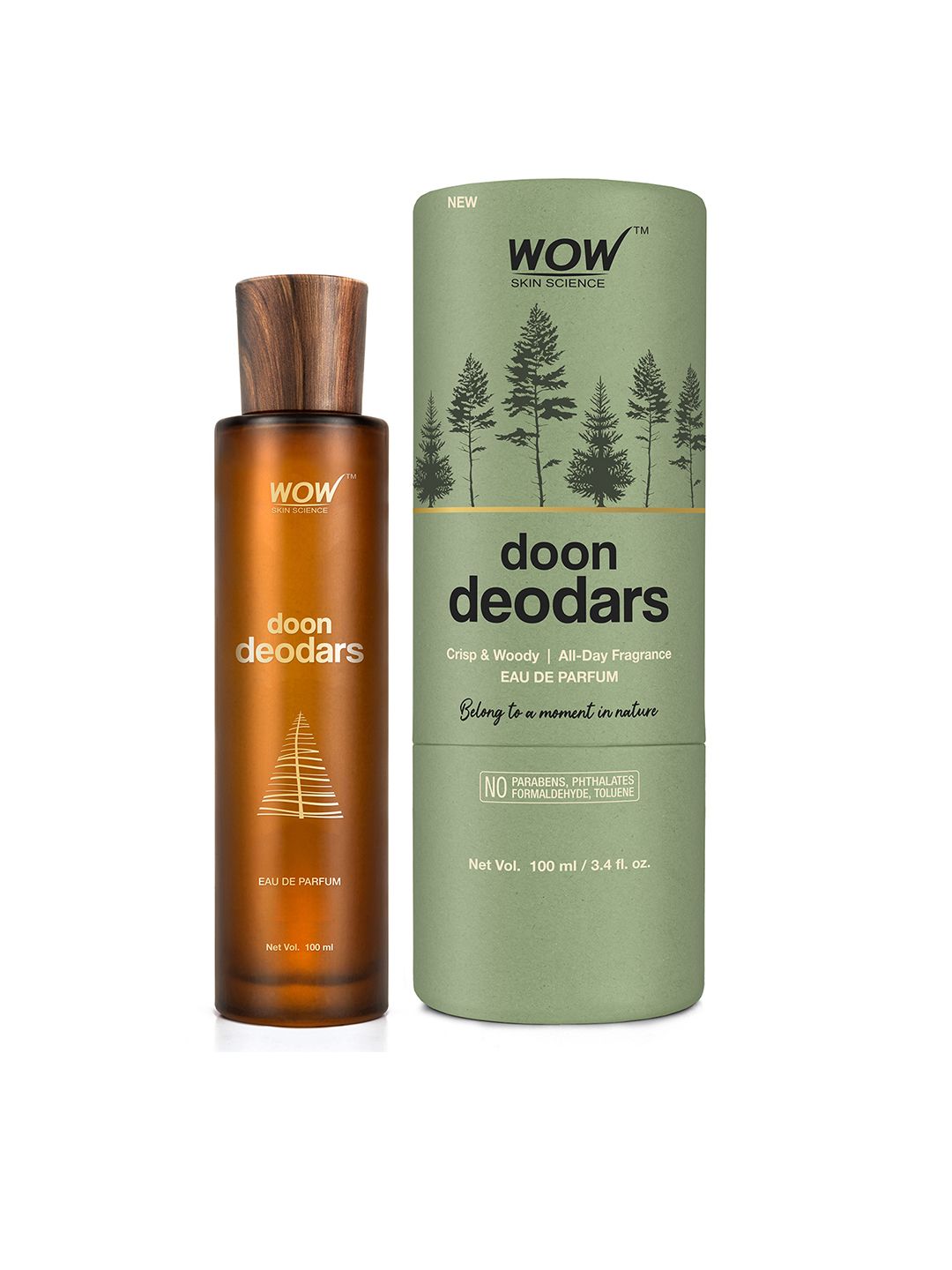 WOW SKIN SCIENCE Doon Deodars Long Lasting Eau De Parfum - 100ml