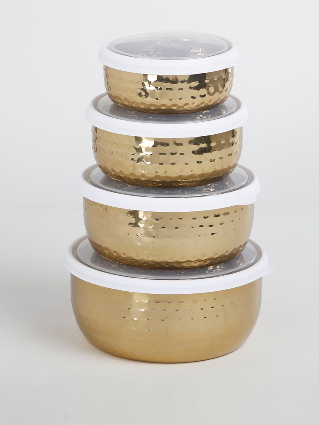 Home Centre Set Of 4 Textured Food Storage Containers Price in India
