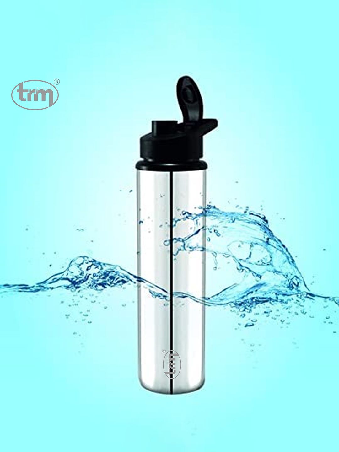 TRM Set Of 3 Solid Stainless Steel Water Bottle 900 ml Price in India