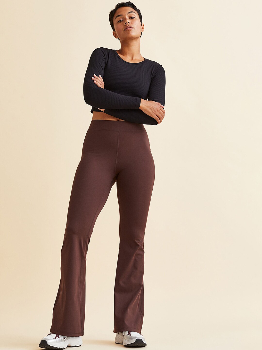 H&M Women High Waist Sports Tights Price in India
