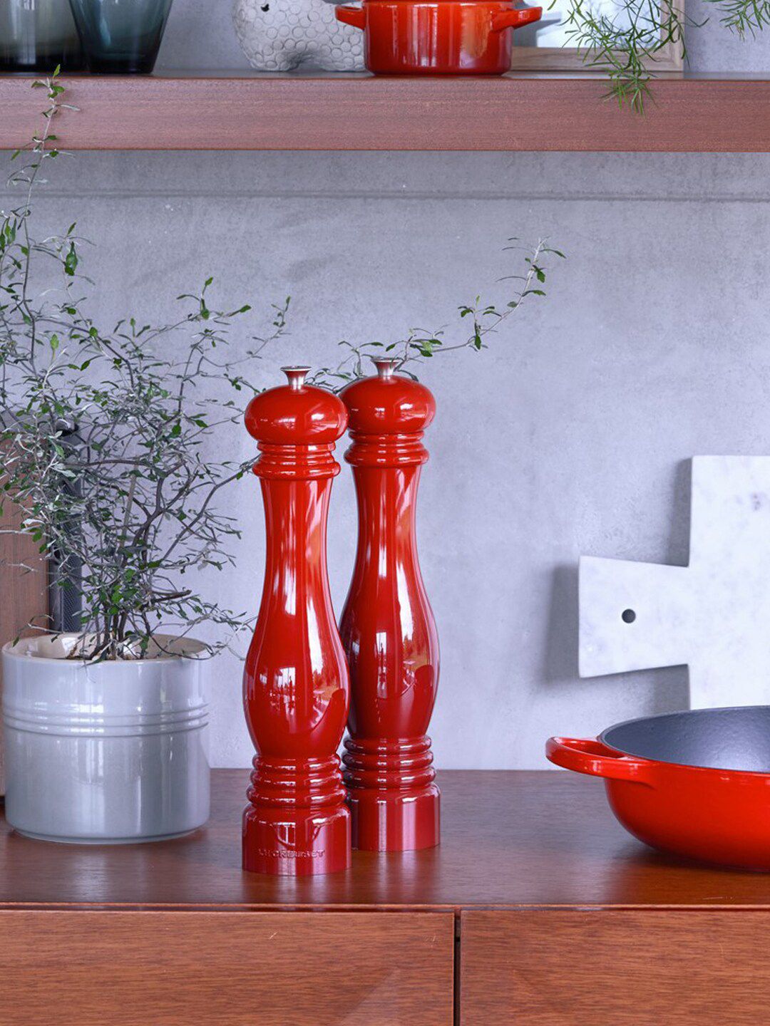 LE CREUSET Set Of 2 Solid Ceramic Salt Mill Price in India