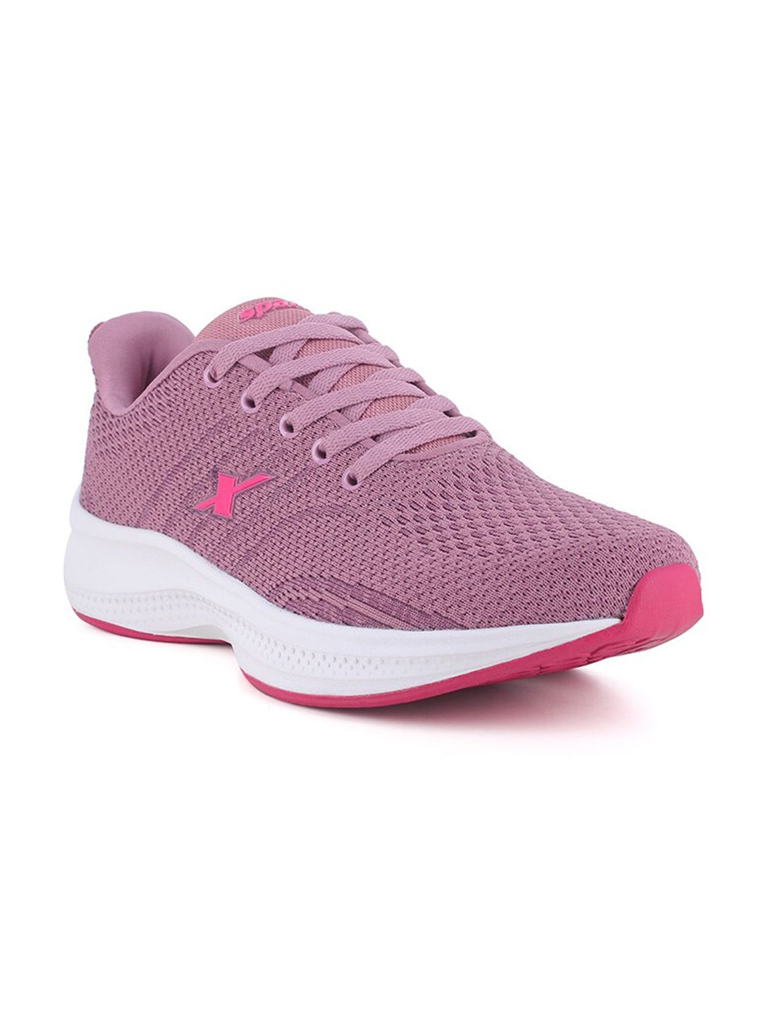 Sparx Women Magenta Textile Running Non-Marking Shoes Price in India