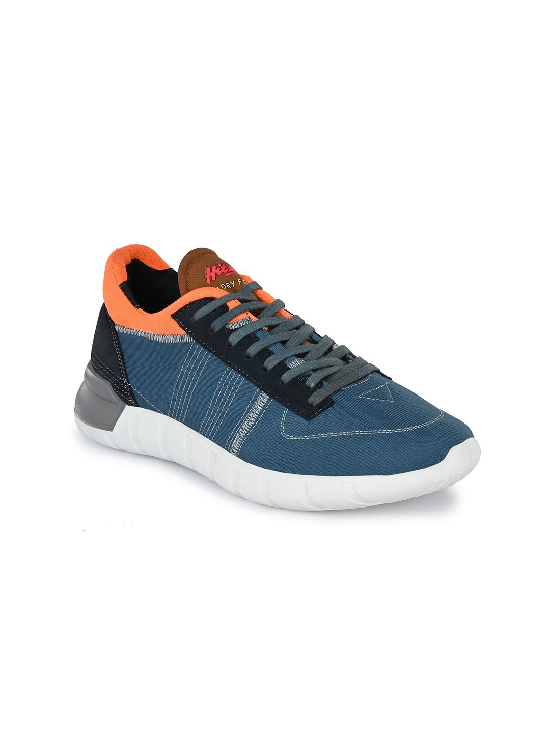 Hitz Men Blue Running Shoes