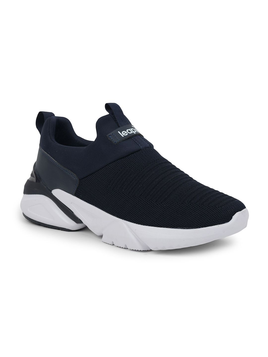 Liberty Men Blue Mesh Walking Non-Marking Shoes