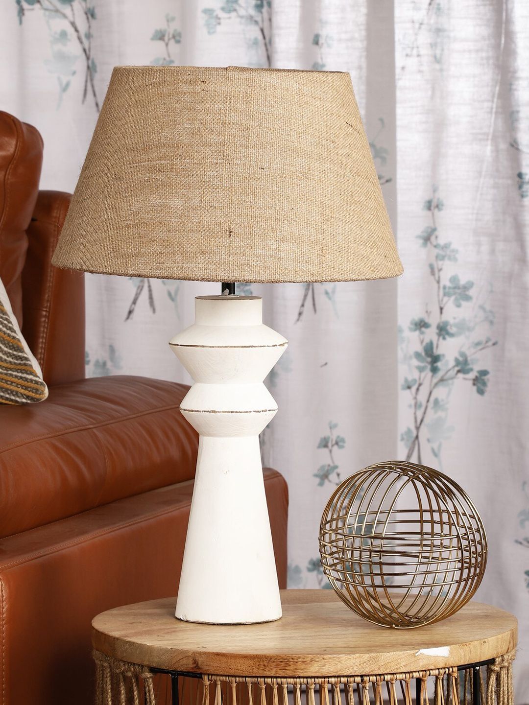 The Decor Mart Solid Wooden Table Lamps Price in India