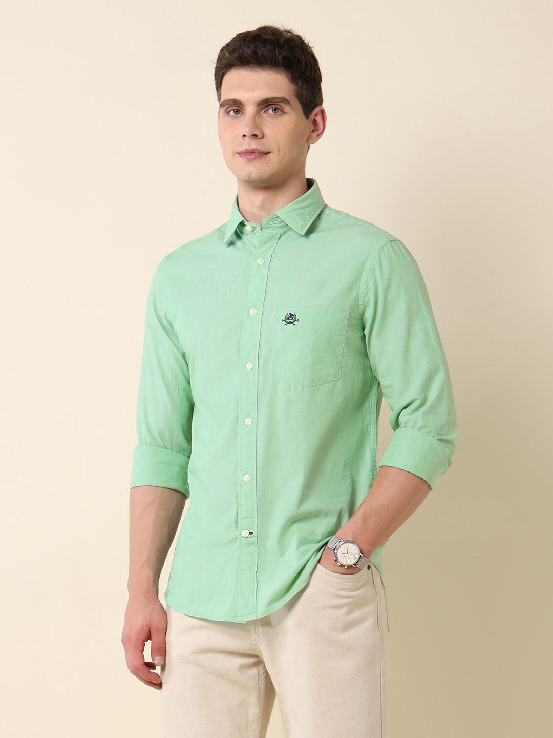 U.S. Polo Assn. U S Polo Assn Men Pure Cotton Casual Shirt