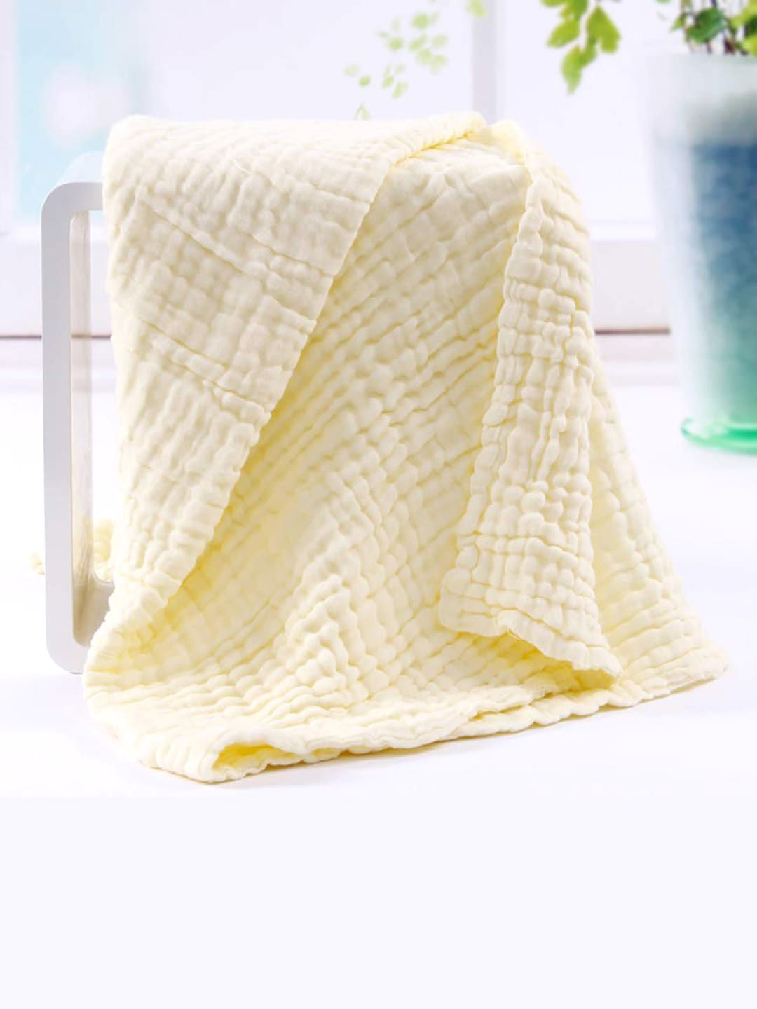 Moms Home Kids Solid 600 GSM Organic Cotton Bath Towel